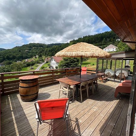 Chalet Individuel - Panoramique Montagnes & Proche Lac La Bresse Exterior foto