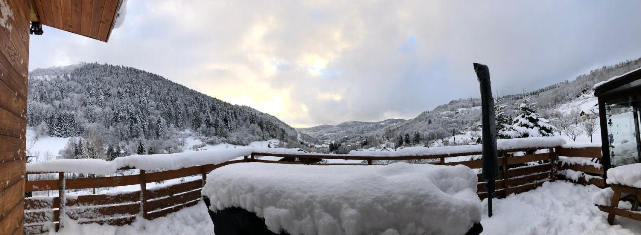 Chalet Individuel - Panoramique Montagnes & Proche Lac La Bresse Exterior foto
