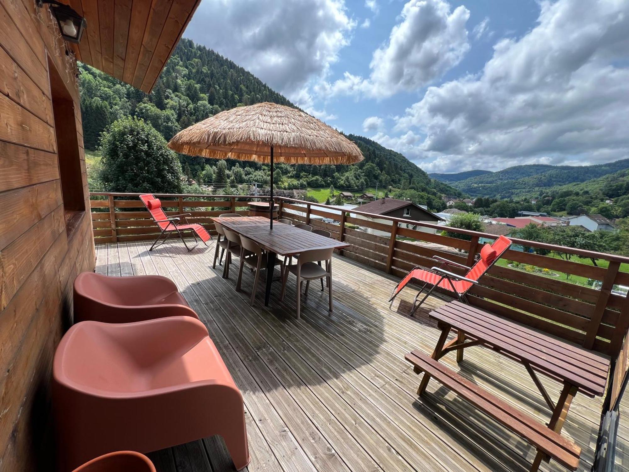 Chalet Individuel - Panoramique Montagnes & Proche Lac La Bresse Exterior foto